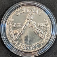 1988 US Mint Commemorative Silver Dollar