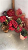 Christmas Floral, Baskets and Decor