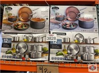 cookware lot of (4 sets) Tramontina 12-piece