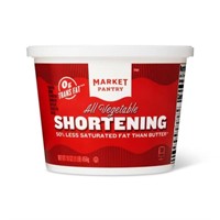 Case Of 6 All-Vegetable Shortening - 16oz - Market