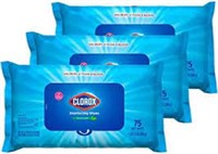 Clorox Disinfecting Wipes Flex Pack Fresh Scent 75