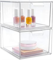 Vtopmart Clear Stackable Acrylic Storage