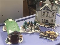 Part of a Christmas village