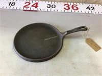Wagner 1891 Cast Iron Round Griddle 10 1/4"