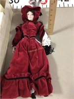 Franklin Heirloom Doll & box without stand