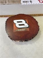 Dale Earnhardt Jr Budweiser Racing Log Slice