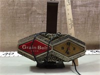 Grain Belt beer - light works but clock does not