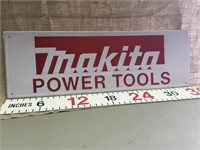 Makita power tools sign