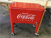 Coca Cola cooler box