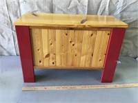 Wooden painted Bench/chest
