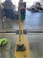 10"x10” Tamper and Sledgehammer