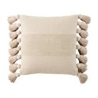 Mud pie tassel pillow