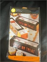 Halloween treat boxes