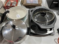 Assorted Pots, Pans, Baking Dishes