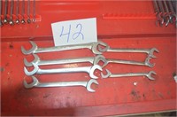 7 SNAP ON OFFSET WRENCHES