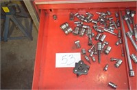 SNAP ON SOCKETS, ASST SIZES AND DRIVES