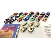 Lot of Galoob Micro-Machine Cars,Includes ltd Gold