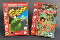 Sega Genesis Frogger & Jungle Book Games