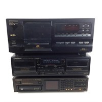 Pioneer Cassette Deck, Disc, Compact Disc Players