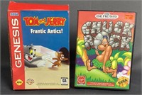 Sega Genesis Tom & Jerry, Chuck Rock Games
