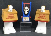 Snoopy Clean Hands Inspector & Flying Trapeze