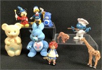 Lot of Plastic Miniature Characters & Animals