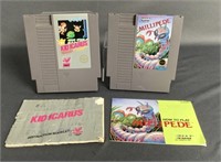 Nintendo Kid Icarus and Millipede Games