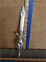 1944 ITALIAN NUDE LADY LETTER OPENER