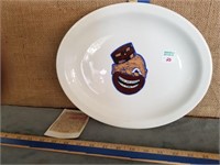 1920'S COON CHICKEN INN PLATTER HOMER LAUGHLIN