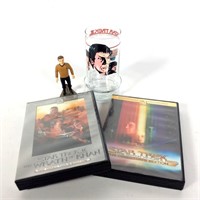 (2) Star Trek DVDs, Tumbler and Small Figure