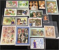 Large Lot of International Princess Diana Stamps