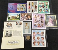 Lot of Princess Diana International Stamps &