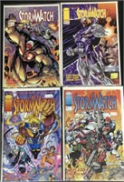 Lot of 4 Image Comics Stormwatch March, May & June
