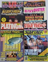 Lot of 8 Star Trek Magazines