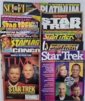 Lot of 8 Star Trek Magazines #2