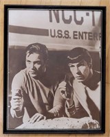 Vintage Star Trek Framed Print