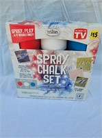 Spray chalk