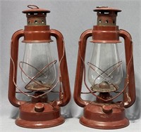 Two Kerosene Lanterns