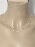 MBS Sterling Silver Chain 16 Inches