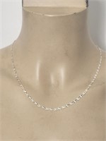 MBS Sterling Silver Chain 18 Inches