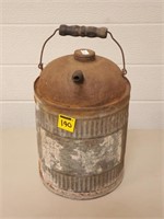 Vintage Galvanized Oil Can