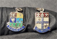 Canada Ottawa Vintage Sterling Silver Charms