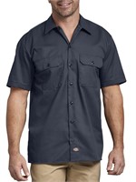 SIZE 2XT DICKIES MEN'S BUTTON DOWN SHORT SLEEVES