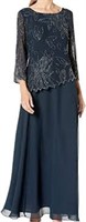 SIZE 14P JKARA WOMENS GOWN