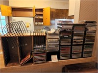 CDs and cd organizers