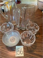 Mikasa bowls, vases, pitchers