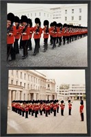 Queen Elizabeth II Military Guard & Band Photo
