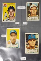 Baseball 1952 1954 Cartes Cards by Topps