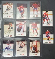 Hockey Montreal Canadie Esso Cards Cartes Stickers