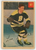 Carte Hockey Card 1954 Leo Labine Parkhurst